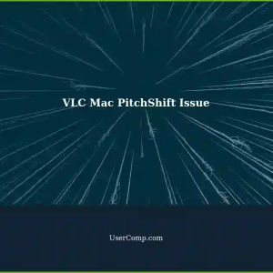 Missing PitchShift Feature in VLC Media Player (Mac) - Version 3.0.20
