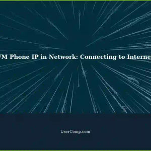 Connecting Internet to VM: Phone IP Address Appears in Network VM