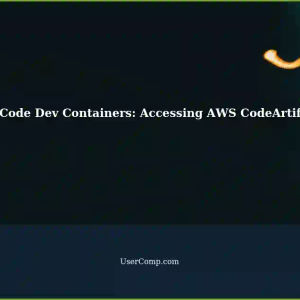 Accessing AWS CodeArtifact in VS Code Dev Containers for Module Installation