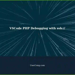 VSCode Remote PHP Debugging: Path Mapping not accepting ssh://