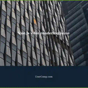 Vue.js v-for rendering issue: v-for="n in 4" not working for image sources
