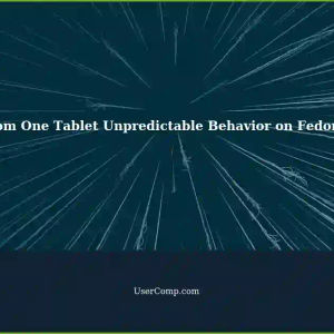 Wacom One Tablet Works (ISH) on Fedora 40: Unpredictable Behavior