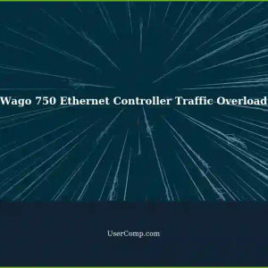 Wago 750 Ethernet Controller: Network Traffic Peaking at 38,000,000 bits/second