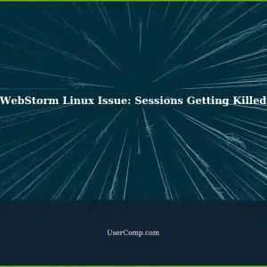 WebStorm Automatically Kills Existing Sessions in Linux: A Frustrating Issue