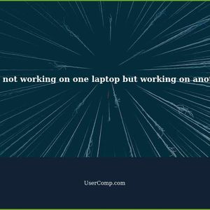 Troubleshooting: Wifi not working on one laptop but working on another