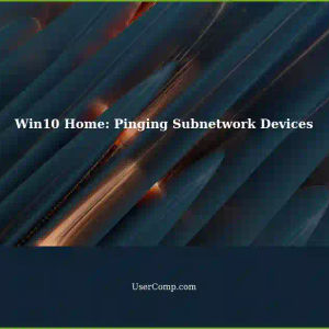 Win10 Home: Network Devices Not Pinging Subnetwork Devices (Actiontec T3200M, Asus RT-N66U)