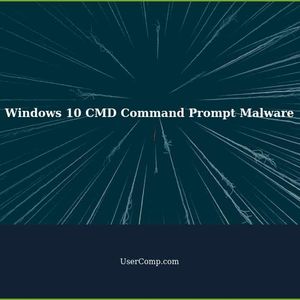 Windows 10 CMD Command Prompt opens and closes for split second. Possible Malware?