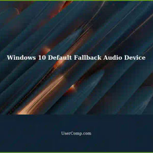 Setting the Default Fallback Audio Device in Windows 10: 3 Speakers vs. Headphones