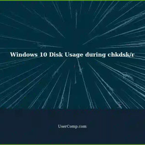 Resolving 100% Disk Usage during chkdsk/r on Windows 10 with Asus Prime B650-Plus, Ryzen 5 7600X, and Kingston SNV2S2000G M.2 SSD