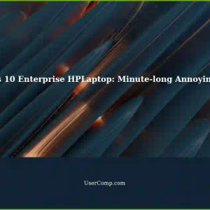 Windows 10 Enterprise on HPLaptop: Annoying Sound Every Minute with Old Cables