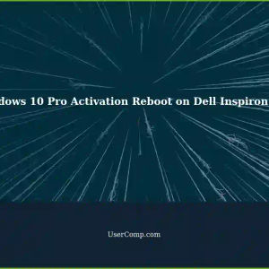 Windows 10 Pro Requires Activation Reboot: A Guide for Dell Inspiron 660 Users