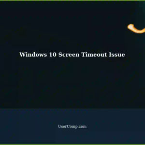 Windows 10: Bad Screen Keep Turning Every Few Minutes