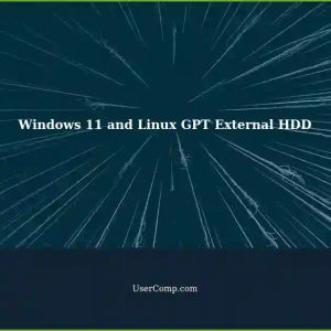 Accessing NTFS Partitions on a 6TB External HDD with Windows 11 and Pre-existing Linux GPT