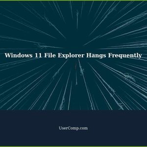 Windows 11 File Explorer Hangs Frequently Related to FontSubstitutes