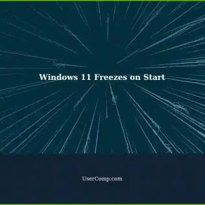 Windows 11 Freezes During Boot: Start Search Button Issue
