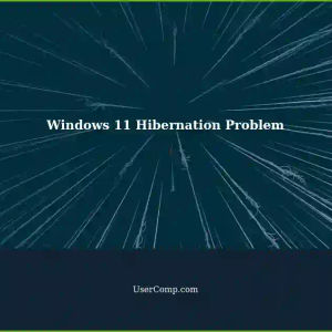 Windows 11 Won't Go into Hibernation: A Fresh PC Issue