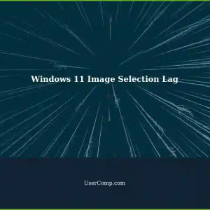 Windows 11 Explorer Takes Second to Select Images