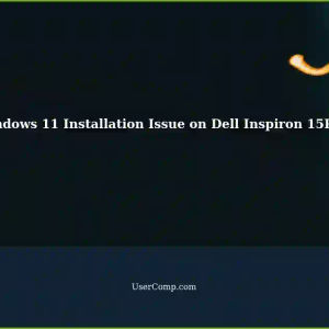 Windows 11 Installation on Dell Inspiron 15RSE: Keyboard Stops Working
