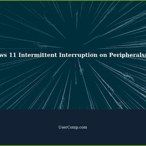 Troubleshooting Windows 11 Intermittent Interruption on Peripherals/Lights