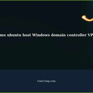 Windows 11, running in qemu (ubuntu host) can't see Windows domain controller on VPN (openfortivpn)