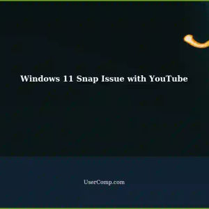 Windows 11: Snap Windows Group Not Coming Back Using Alt+Tab with Fullscreen YouTube Video Browser. Fix?