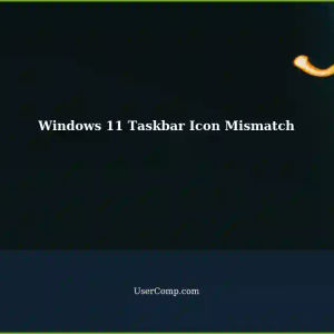 Windows 11: Taskbar Icon Not Matching EXE File Icon (360 DFVS TITCHER)