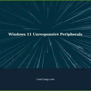 Windows 11: Peripheral Devices Become Unresponsive During Disconnecting