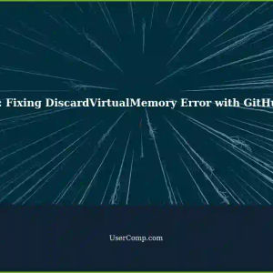 Windows 7: Resolving 'DiscardVirtualMemory could not be located' Error with GitHub Desktop