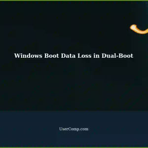 Losing Windows Boot Data: A Dual-Boot Dilemma