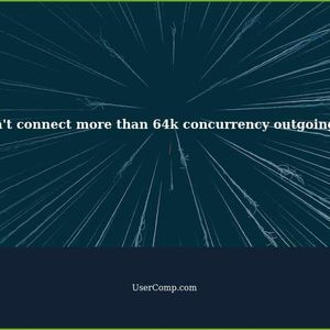 Windows can't connect more than 64k concurrency outgoing connection