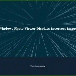 Windows Photo Viewer Always Shows Specific Photo instead of Opened One