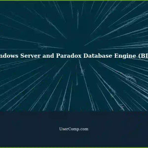 Can I Use the Paradox Database Engine (BDE) on the Latest 64-bit Windows Server?
