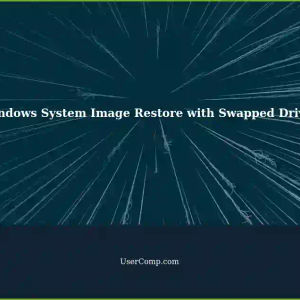 Windows: Restoring System Image Mixes with Swapped Drives