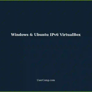 Windows Virtual Machines: Running Ubuntu Successfully with IPv6 in VirtualBox