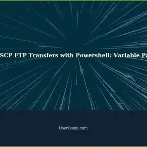 Automating WinSCP FTP Transfers with Powershell: Variable Space-Containing Paths Causing Issues