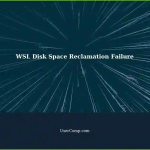 Failed to Reclaim Disk Space using WSL -- Manage Ubuntu -- set-sparse false