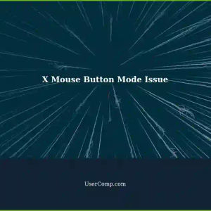 X Mouse: Repeately Pressed Button Mode - Mouse Position Not Ending Last