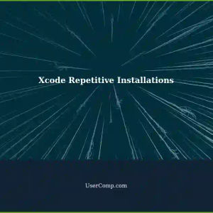 Resolving Repetitive Xcode Installations after macOS Updates