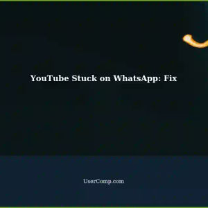 YouTube Window Stuck on Top of WhatsApp: Solution