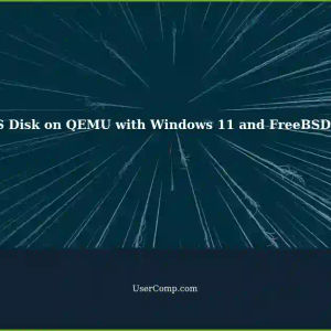Running ZFS Disk on QEMU with Windows 11 and FreeBSD 14 as Guests