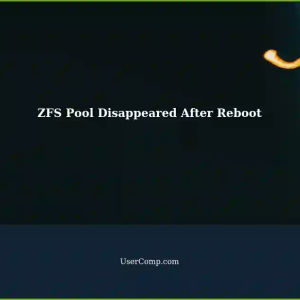 ZFS Pool Disappeared After Server Reboot on Ubuntu 24.04 LTS