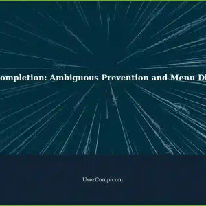 Configuring Zsh Completion: Prevent Ambiguous Completions and Show Menu