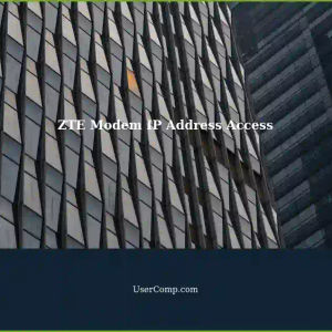 Specifying Allowed IP Addresses for Device Access on ZTE Wireless Modem
