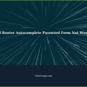 Zyxel Router Autocomplete Password Form Not Working - Troubleshooting Guide
