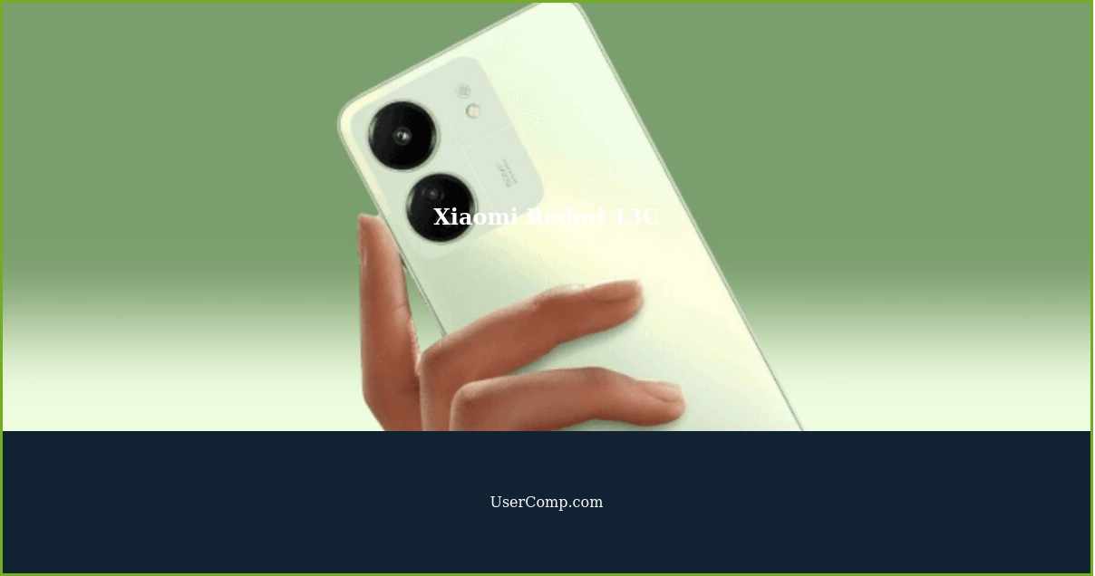 Xiaomi Redmi 13C A New Budget Smartphone In 2023