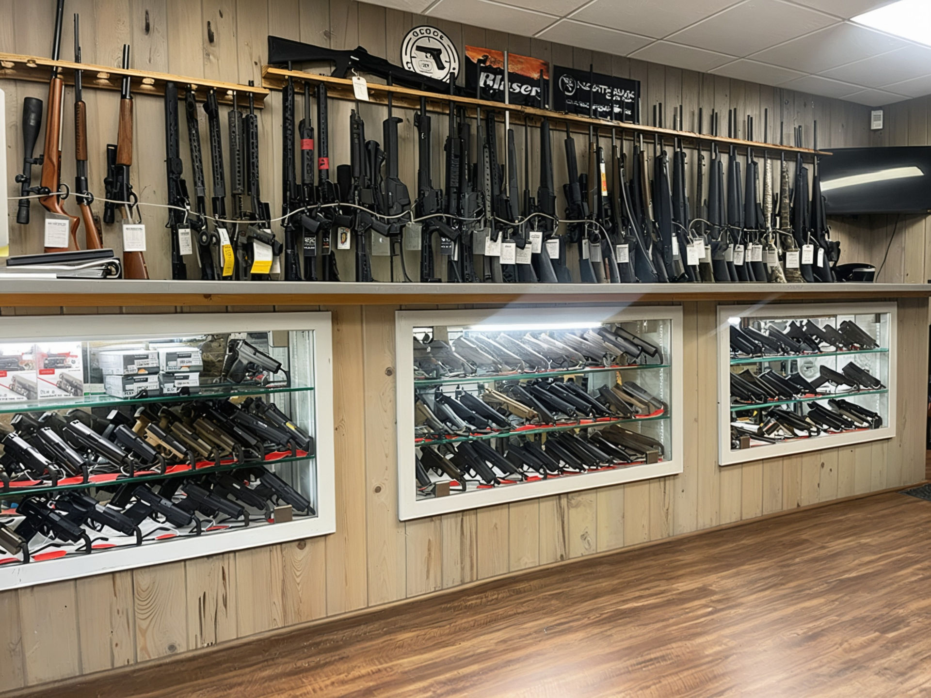 Rifles and Handguns