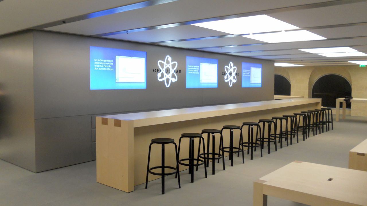 Réhabilitation et création d'espaces pour boutique Apple Store Agence 4A