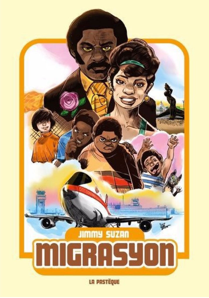 Bande dessinée Migrasyon de Jimmy Suzan