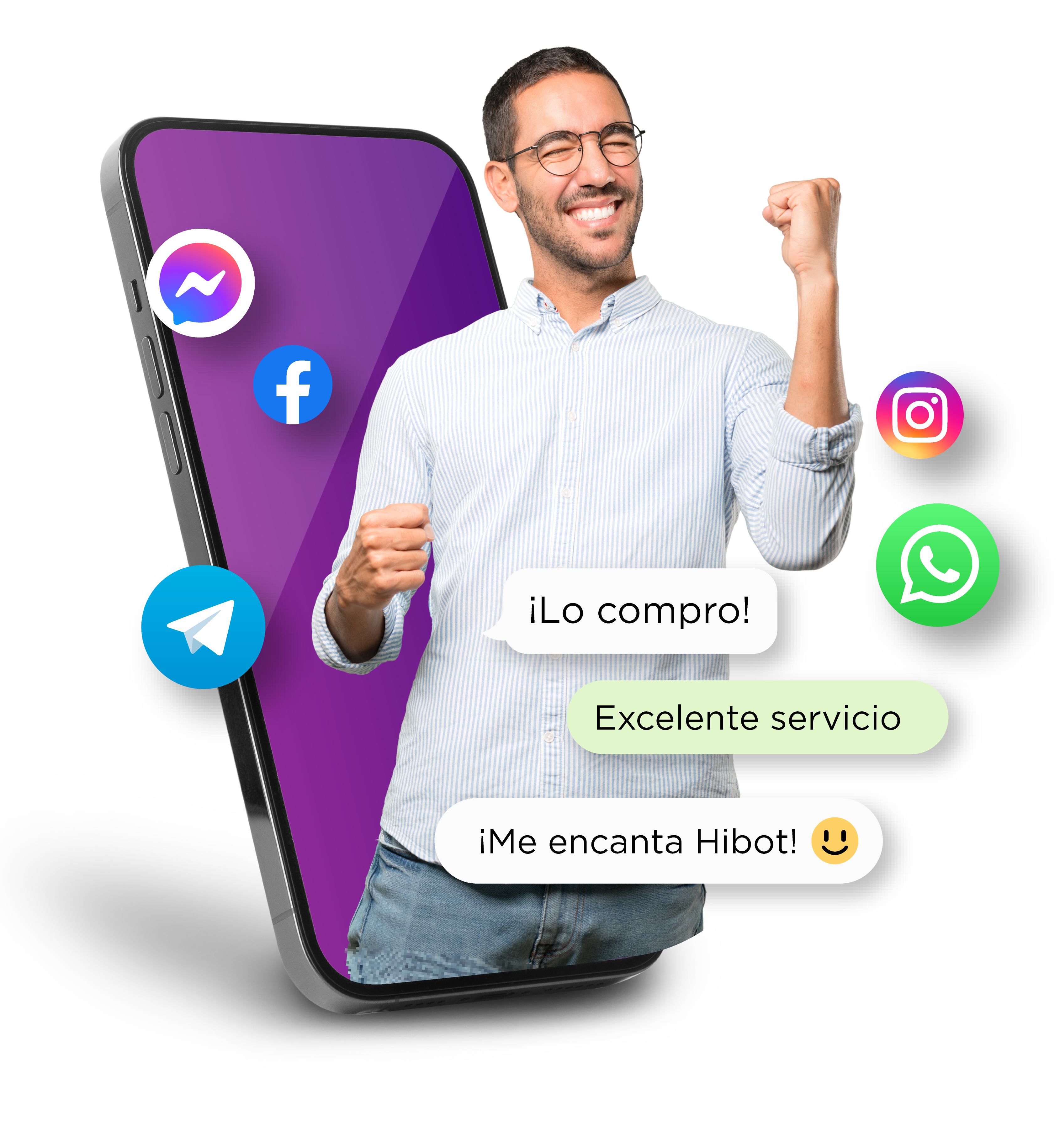 hibot mejor plataforma multiagente multicanal