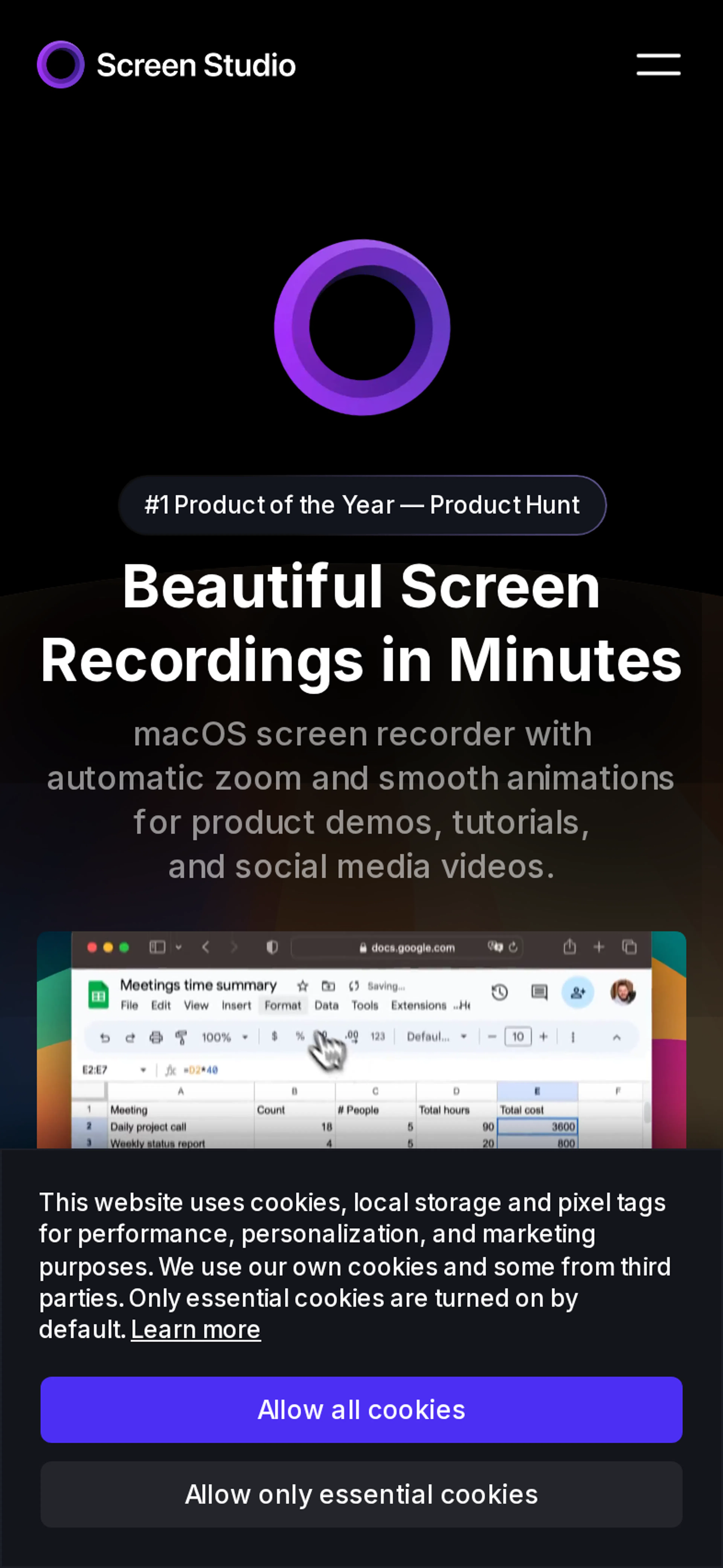 Mobile screenshot